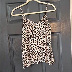 Seventy Beige and Black Leopard Camisole